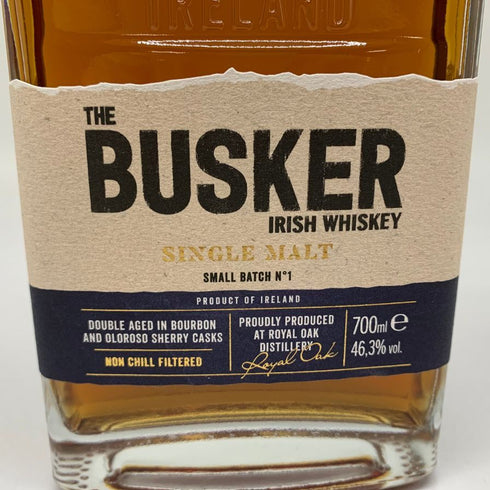 バスカー シングルモルト スモールバッチ No.1 700ml 46.3% BUSKER アイリッシュウイスキー【S4】