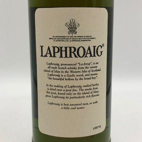 ラフロイグ 10年 旧ボトル 1000ml 43% LAPHROAIG スコッチウイスキー【O1】