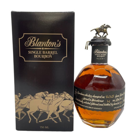 ブラントン シングルバレル ブラックラベル 2023 750ml 40% Blanton's SINGLE BARREL BLACK LABEL バーボン【S】