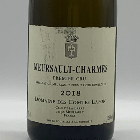 コントラフォン ムルソー シャルム プルミエ クリュ 2018 750ml 13.5 DOMAINE DES COMTESLAFON 白ワイン【L2】