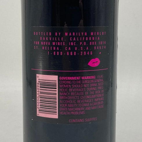 メルロー ナパヴァレー マリリンモンロー 1993 750ml 13% Merlot NAPA VALLEY カリフォルニアワイン【T1】