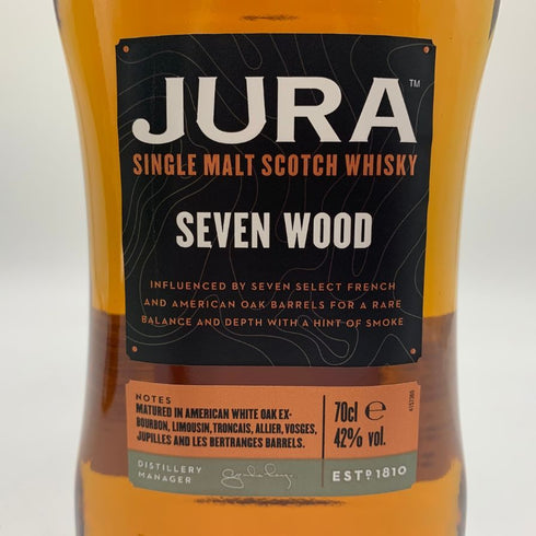 ジュラ セブン ウッド シングルモルト 700ml 42% JURA SEVEN WOOD SINGLE MALT 【M】