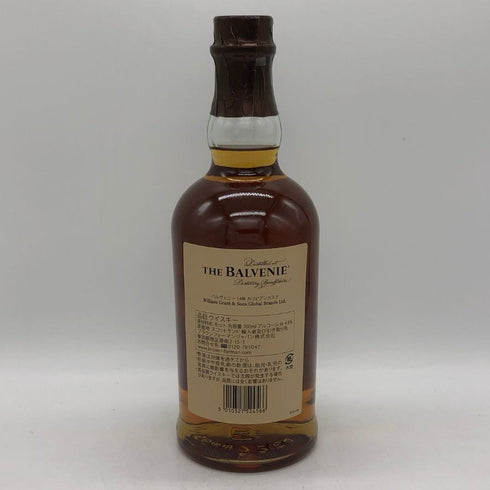 ザ バルヴェニー14年 カリビアンカスク 700ml 43% THE BALVENIE スコッチウイスキー【D4】