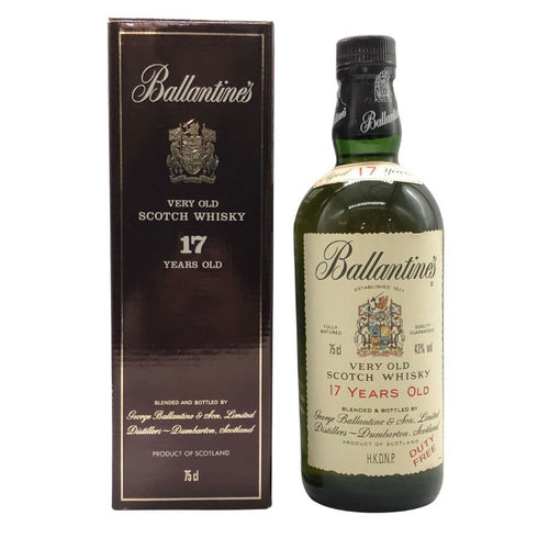 バランタイン 17年 ベリーオールド 青青紋章 750ml 43% Ballantine's スコッチウイスキー【E1】