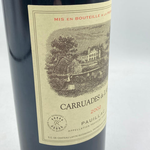 カリュアド ド ラフィット ロートシルト 750ml 2002年 CARRUADES de LAFITE ボルドーワイン【Q4】