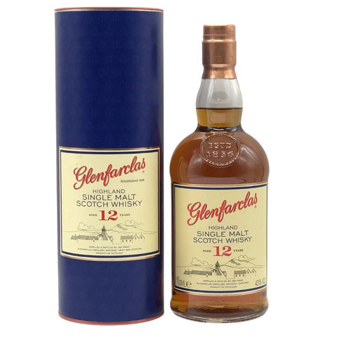 グレンファークラス 12年 700ml 43% シングルモルト スコッチ ウイスキー Glenfarclas スコッチウイスキー【T0】