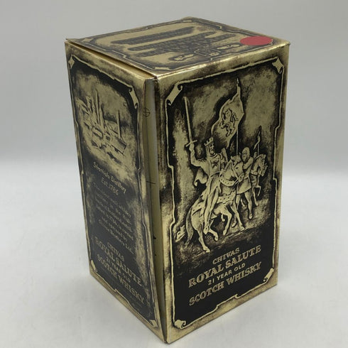 ローヤルサルート 21年 赤 陶器ボトル 700ml 40% ROYAL SALUTE スコッチウイスキー1370g【N4】