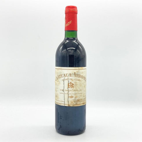 シャトー ラロゼ サンテミリオン グランクリュ クラッセ 1989 750ml 12.5% Chateau l'Arrosee ボルドーワイン【T1】