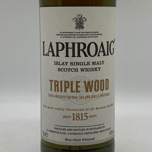 ラフロイグ トリプルウッド 700ml 48.0% LAPHROAIG TRIPLE WOOD スコッチウイスキー【K0】