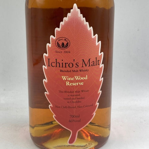 東京都限定◆ベンチャーウイスキー イチローズモルト ワインウッドリザーブ 700ml 46% Ichiro's Malt Wine Wood Reserve 【L1】