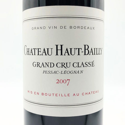 シャトー オー バイィ 2007 750ml 12.5% CHATEAU HAUT BAILLY ボルドーワイン【E0】