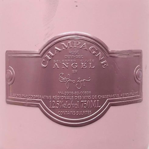 エンジェル ドゥミセック ロゼ ピンク 750ml 12.5% ANGEL DEMI SEC ROSE シャンパン【U1】