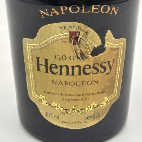 ヘネシー ナポレオン グリーンボトル 金キャップ 40% 700nl Hennessy ブランデー【V0】