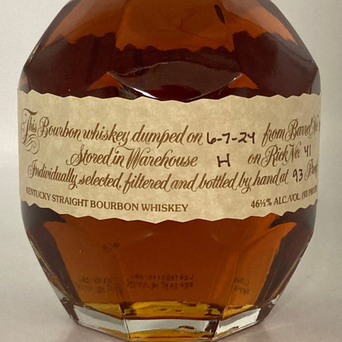 ブラントン シングルバレル 2024 750ml 46.5% Blanton's SINGLE BARREL バーボン【Z1】