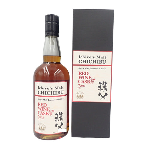 東京都限定◆ベンチャーウイスキー イチローズモルト 秩父 レッドワインカスク 2023 シングルモルト 700ml 50% ICHIRO'SMALT RED WINE CASK 【W4】