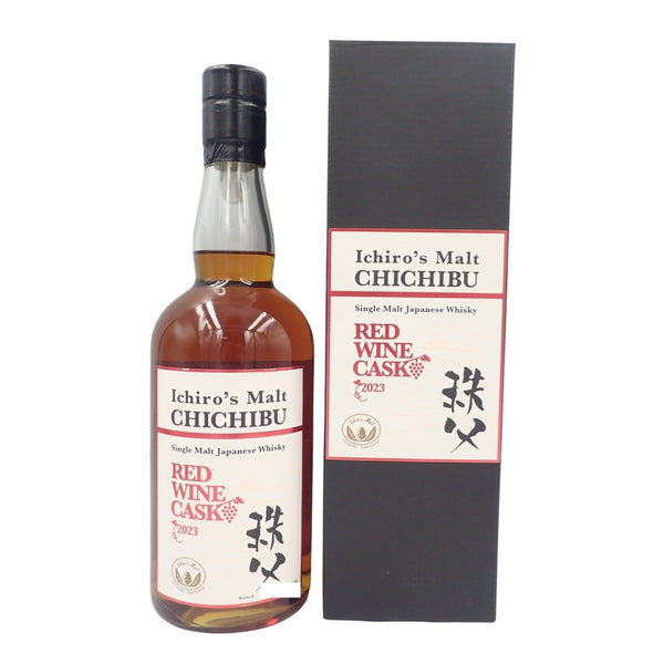 東京都限定◆ベンチャーウイスキー イチローズモルト 秩父 レッドワインカスク 2023 シングルモルト 700ml 50% ICHIRO'SMALT RED WINE CASK 【W4】