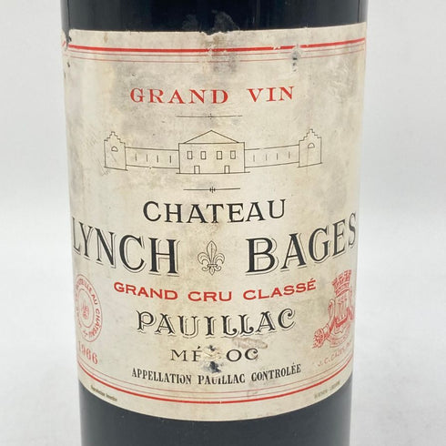シャトー ランシュ バージュ 1966 750ml 14%未満 CHATEAU LYNCH BAGES ボルドーワイン【B1】