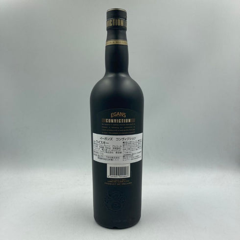 イーガンズ 10年 コンヴィクション 700ml 46% Egan's Conviction アイリッシュウイスキー【E3】