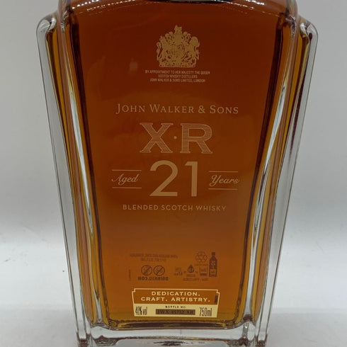 ジョニーウォーカー 21年 XR 750ml 40% Johnnie Walker スコッチウイスキー【P4】