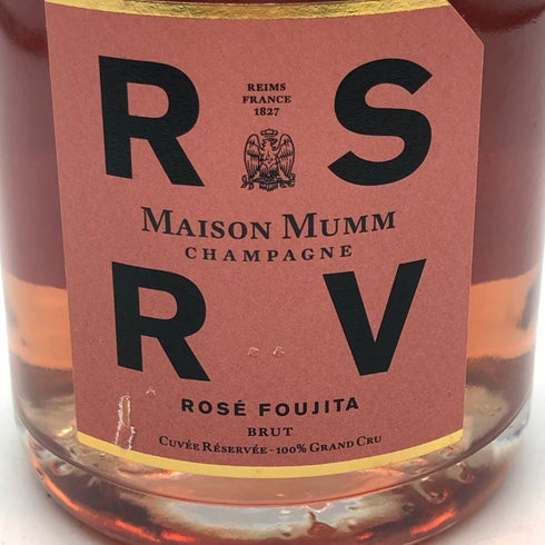 メゾン マム RSRV ロゼ・フジタ 750ml 12% Maison Mumm シャンパン【I2】
