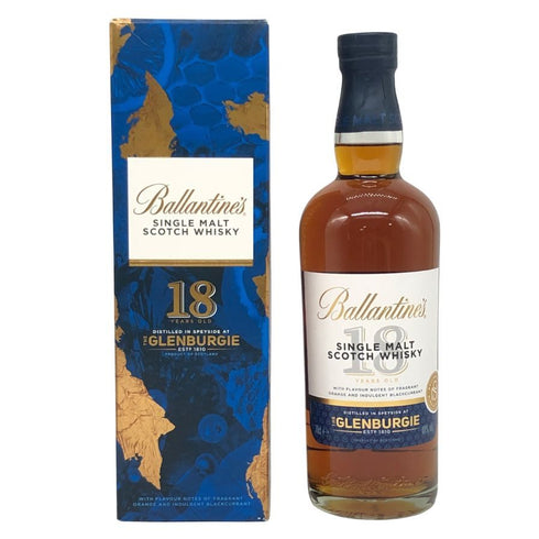 バランタイン 18年 グレンバーギー シングルモルト 700ml 40% Ballantines スコッチウイスキー【S1】
