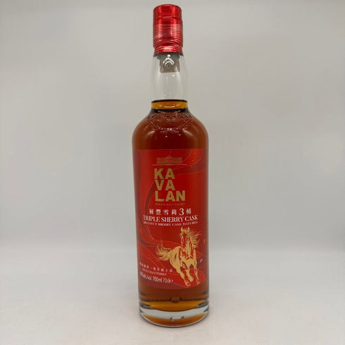 カヴァラン トリプルシェリーカスク 2026 午年 特別限定版 700ml 40% KAVALAN TRIPLE SHERRY CASK ウイスキー【L4】