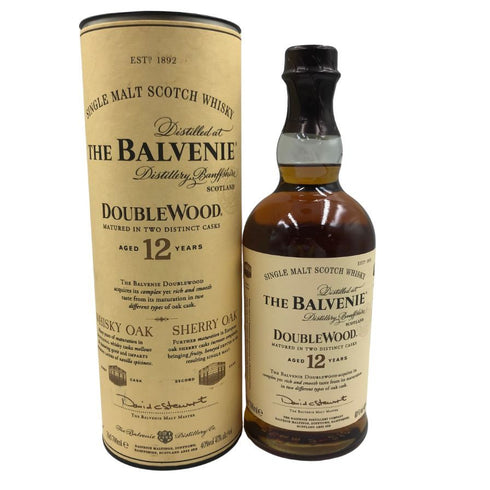 バルヴェニー12年 ダブルウッド 700ml The Balvenie Double Wood スコッチウイスキー【Q1】
