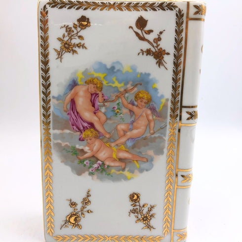 カミュ ナポレオン ブック 紳士と淑女 天使の戯れ 陶器 700ml 40% CAMUS NAPOLEON BOOK コニャック1171g【C3】