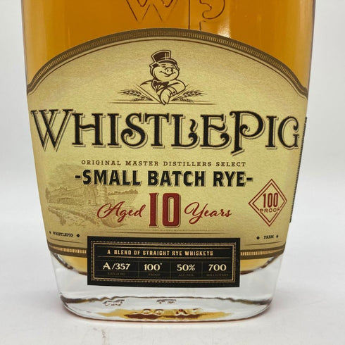 ホイッスルピッグ 10年 スモールバッチ ライ 700ml 50% WHISTLEPIG 【R4】