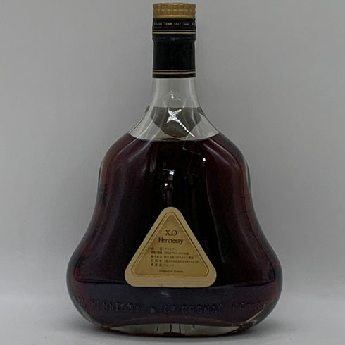 ヘネシーXO クリアボトル 金キャップ 700ml 40% Hennessy コニャック【L4】