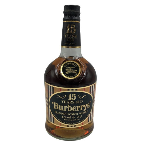 バーバリー ブレンデッド スコッチ ウイスキー 15年 750ml 43% BURBURRY'S BLENDED SCOTCH WHISKY スコッチウイスキー【Q】