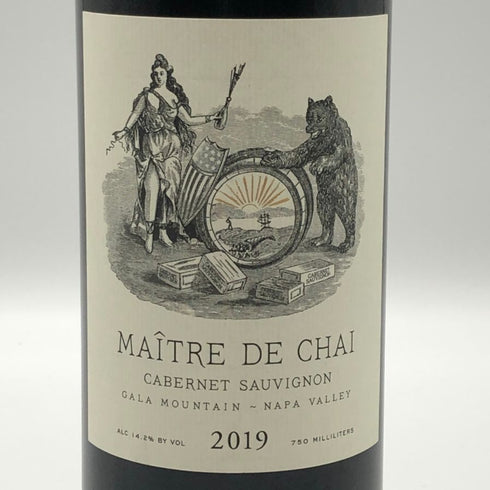 メートル ド シェ カベルネ ソーヴィニヨン ガラ マウンテン ナパ ヴァレー 2019 750ml 14.2% Maitre de Chai Cabernet Sauvignon Gala Mountain Napa Valley カリフォルニアワイン【F3】
