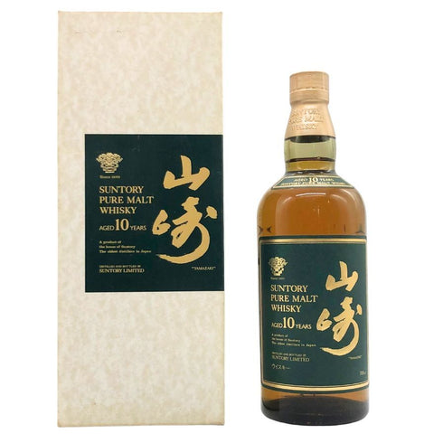 東京都限定◆サントリー 山崎 10年 ピュアモルト グリーンラベル 750ml 40% SUNTORY PURE MALT 【N0】
