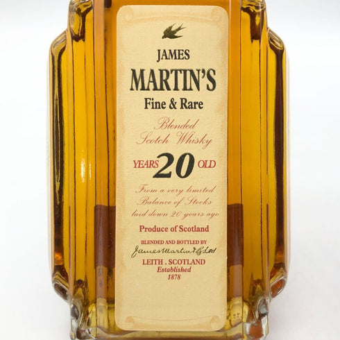 ジェームスマーティン 20年 ファイン&レア 700ml 43% JAMES MARTIN スコッチウイスキー【Z1】