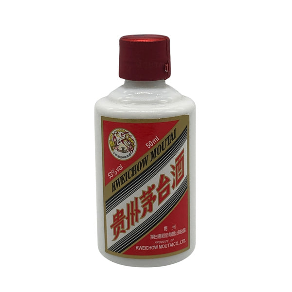 貴州茅台酒 マオタイ酒 天女ラベル 2023 ミニボトル 50ml 53% MOUTAI KWEICHOW 中国酒168g【A2】