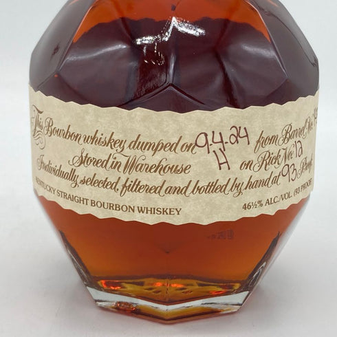 ブラントン シングルバレル 2024 750ml 46.5% Blanton's SINGLE BARREL バーボン【G2】