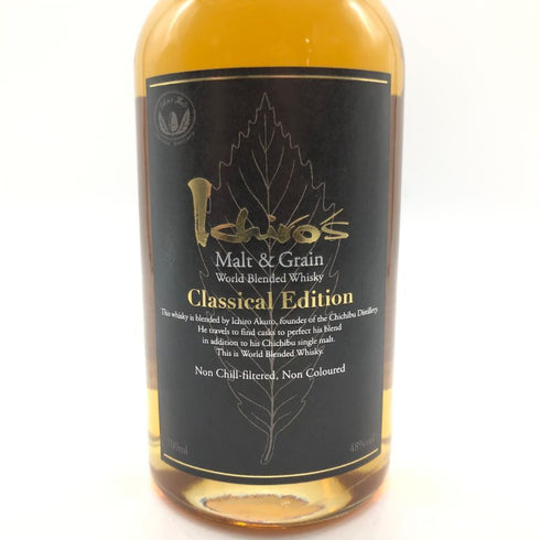 東京都限定◆イチローズモルト クラシカル エディション 700ml 48% Ichiro's Malt Classical Edition 【I4】