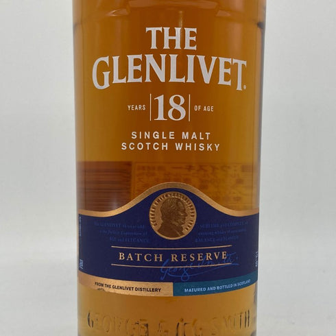 グレンリベット 18年 バッチリザーブ 700ml 40% GLENLIVET スコッチウイスキー【F1】