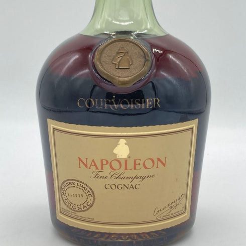 クルボアジェ ナポレオン ファインシャンパーニュ グリーンボトル 700ml 度数表記なし COURVOISIER NAPOLEON コニャック【X1】