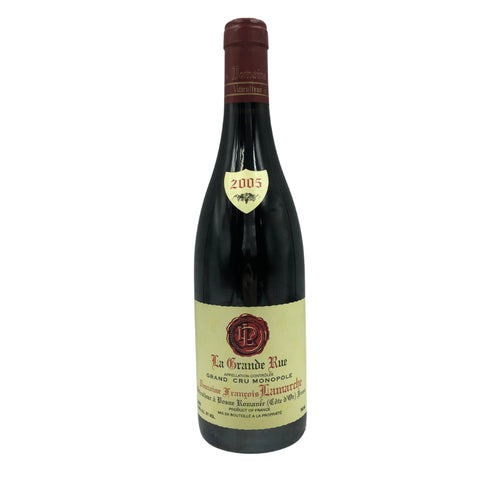 フランソワ ラマルシュ ラ グランド リュ グラン クリュ 2005 750ml 13% Francois Lamarche La Grande Rue Grand Cru ブルゴーニュワイン【80】