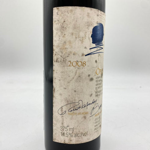 オーパスワン 2008 ハーフボトル 375ml 14.5% OPUS ONE 【A】