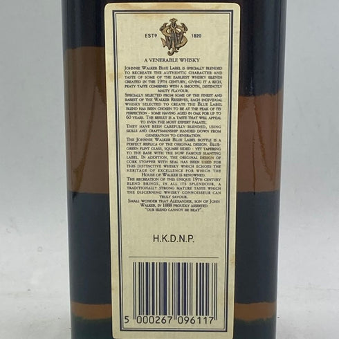 ジョニーウォーカー ブルーラベル 1000ml 40% JOHNNIE WALKER スコッチウイスキー【Q1】