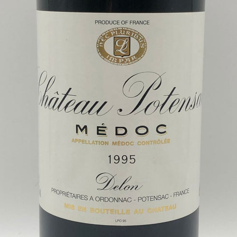 シャトー ポタンサック メドック 1995 750ml 13% Château Potensac ボルドーワイン【L4】