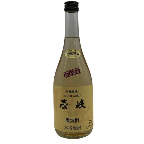 玄海酒造 麦焼酎 壱岐 スーパーゴールド 720ml 22% 焼酎(麦)【S2】