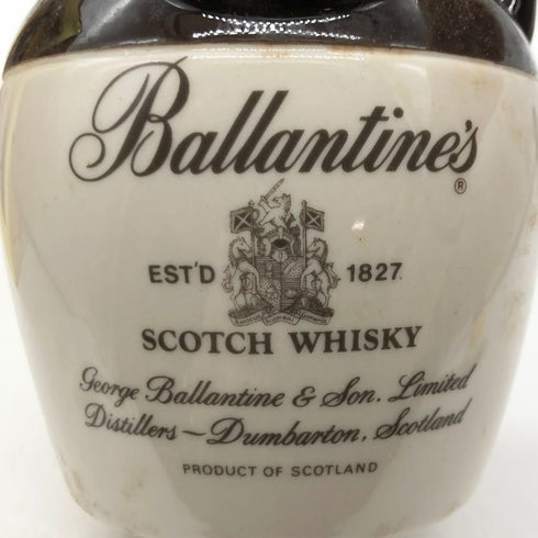 バランタイン 陶器ボトル 750ml 43% Ballantines スコッチウイスキー1353g【F0】