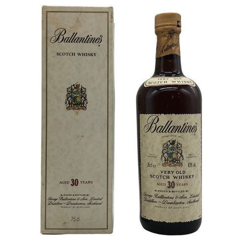 バランタイン 30年 ベリーオールド 金キャップ 700ml 43% Ballantine's VERY OLD スコッチウイスキー【A】