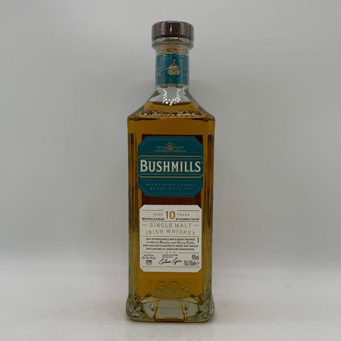 ブッシュミルズ 10年 シングルモルト 700ml 40% BUSHMILLS アイリッシュウイスキー【F4】