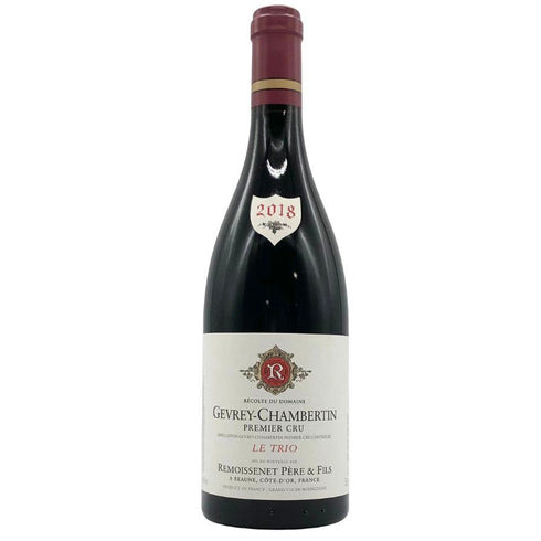 ルモワスネ ペール エ フィス ジュヴレ シャンベルタン プルミエ クリュ ル トリオ 2018 ワイン 750ml 14.5 ブルゴーニュワイン【C2】