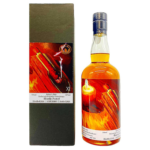 東京都限定◆イチローズモルト ヘビリーピーテッド シガーラベル 2016-2024 700ml 63% Ichiro's Malt Heavily Peated 【SKU】