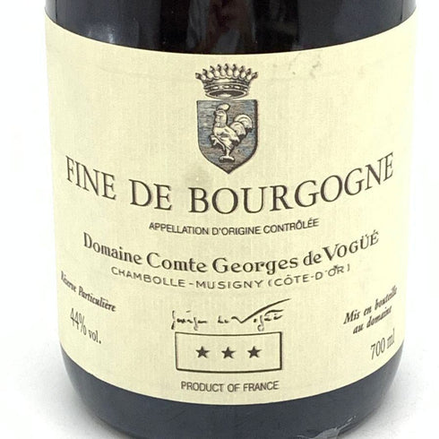 コント ジョルジュ ド ヴォギュエ フィーヌ ド ブルゴーニュ 700ml 44% Comte Georges de Vogue Fine de Bourgogne ブランデー【O】